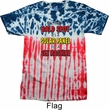 Mens Funny Shirt Not a Bald Spot Patriotic Tie Dye Tee T-shirt