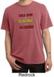 Mens Funny Shirt Not a Bald Spot Pigment Dyed Tee T-Shirt