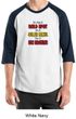 Mens Funny Shirt Not a Bald Spot Raglan Tee T-Shirt