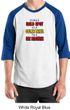 Mens Funny Shirt Not a Bald Spot Raglan Tee T-Shirt