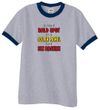 Mens Funny Shirt Not a Bald Spot Ringer Tee T-Shirt