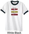 Mens Funny Shirt Not a Bald Spot Ringer Tee T-Shirt
