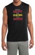 Mens Funny Shirt Not a Bald Spot Sleeveless Moisture Wicking Tee