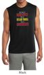 Mens Funny Shirt Not a Bald Spot Sleeveless Moisture Wicking Tee