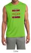 Mens Funny Shirt Not a Bald Spot Sleeveless Moisture Wicking Tee