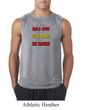Mens Funny Shirt Not a Bald Spot Sleeveless Tee T-Shirt