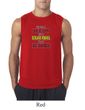 Mens Funny Shirt Not a Bald Spot Sleeveless Tee T-Shirt