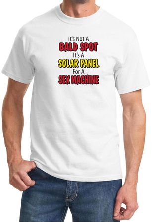 Clearance - Mens Funny Not a Bald Spot Tee T-Shirt