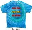 Mens Funny Shirt Not a Bald Spot Tie Dye Tee T-shirt