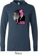 Mens Funny Shirt Pink Freud Lightweight Hoodie Tee T-Shirt