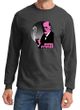 Mens Funny Shirt Pink Freud Long Sleeve Tee T-Shirt
