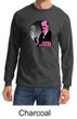 Mens Funny Shirt Pink Freud Long Sleeve Tee T-Shirt