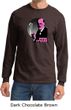 Mens Funny Shirt Pink Freud Long Sleeve Tee T-Shirt
