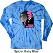 Mens Funny Shirt Pink Freud Long Sleeve Tie Dye Tee T-shirt