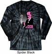 Mens Funny Shirt Pink Freud Long Sleeve Tie Dye Tee T-shirt