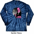 Mens Funny Shirt Pink Freud Long Sleeve Tie Dye Tee T-shirt