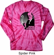 Mens Funny Shirt Pink Freud Long Sleeve Tie Dye Tee T-shirt