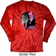 Mens Funny Shirt Pink Freud Long Sleeve Tie Dye Tee T-shirt