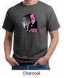 Mens Funny Shirt Pink Freud Organic Tee T-Shirt