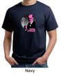 Mens Funny Shirt Pink Freud Organic Tee T-Shirt