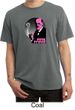 Mens Funny Shirt Pink Freud Pigment Dyed Tee T-Shirt