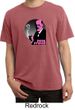 Mens Funny Shirt Pink Freud Pigment Dyed Tee T-Shirt