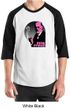 Mens Funny Shirt Pink Freud Raglan Tee T-Shirt