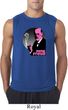 Mens Funny Shirt Pink Freud Sleeveless Tee T-Shirt