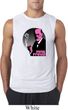 Mens Funny Shirt Pink Freud Sleeveless Tee T-Shirt