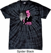 Mens Funny Shirt Pink Freud Spider Tie Dye Tee T-shirt