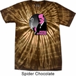 Mens Funny Shirt Pink Freud Spider Tie Dye Tee T-shirt