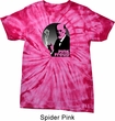 Mens Funny Shirt Pink Freud Spider Tie Dye Tee T-shirt