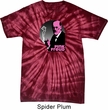 Mens Funny Shirt Pink Freud Spider Tie Dye Tee T-shirt