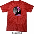 Mens Funny Shirt Pink Freud Spider Tie Dye Tee T-shirt