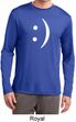 Mens Funny Shirt Smiley Chat Face Dry Wicking Long Sleeve Tee T-Shirt