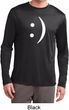 Mens Funny Shirt Smiley Chat Face Dry Wicking Long Sleeve Tee T-Shirt