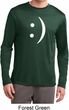 Mens Funny Shirt Smiley Chat Face Dry Wicking Long Sleeve Tee T-Shirt