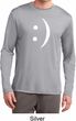 Mens Funny Shirt Smiley Chat Face Dry Wicking Long Sleeve Tee T-Shirt
