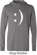 Mens Funny Shirt Smiley Chat Face Lightweight Hoodie Tee