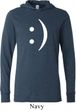 Mens Funny Shirt Smiley Chat Face Lightweight Hoodie Tee