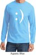 Mens Funny Shirt Smiley Chat Face Long Sleeve Tee T-Shirt