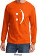 Mens Funny Shirt Smiley Chat Face Long Sleeve Tee T-Shirt