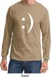 Mens Funny Shirt Smiley Chat Face Long Sleeve Tee T-Shirt