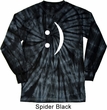 Mens Funny Shirt Smiley Chat Face Long Sleeve Tie Dye Tee T-shirt