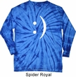 Mens Funny Shirt Smiley Chat Face Long Sleeve Tie Dye Tee T-shirt
