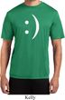 Mens Funny Shirt Smiley Chat Face Moisture Wicking Tee T-Shirt