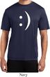 Mens Funny Shirt Smiley Chat Face Moisture Wicking Tee T-Shirt