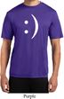 Mens Funny Shirt Smiley Chat Face Moisture Wicking Tee T-Shirt