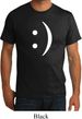 Mens Funny Shirt Smiley Chat Face Organic Tee T-Shirt