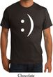 Mens Funny Shirt Smiley Chat Face Organic Tee T-Shirt